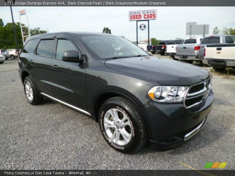 Dark Charcoal Pearl / Dark Graystone/Medium Graystone 2011 Dodge Durango Express 4x4