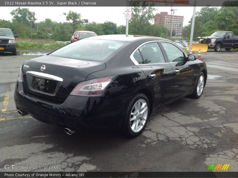 Super Black / Charcoal 2012 Nissan Maxima 3.5 SV