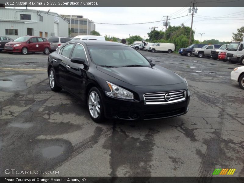 Super Black / Charcoal 2012 Nissan Maxima 3.5 SV