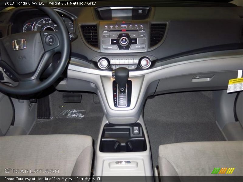 Twilight Blue Metallic / Gray 2013 Honda CR-V LX