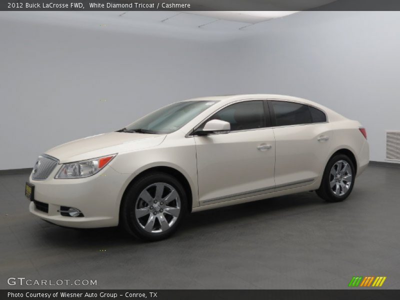 White Diamond Tricoat / Cashmere 2012 Buick LaCrosse FWD