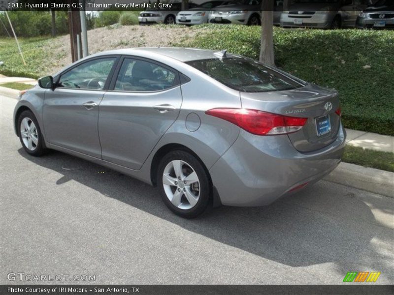 Titanium Gray Metallic / Gray 2012 Hyundai Elantra GLS