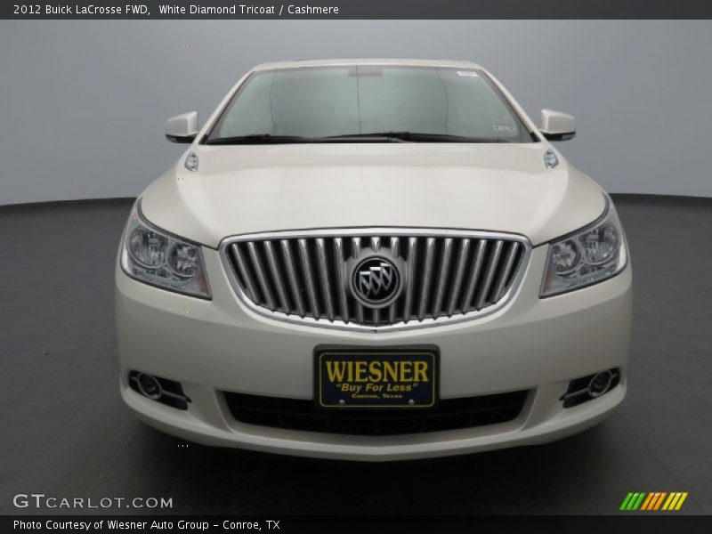 White Diamond Tricoat / Cashmere 2012 Buick LaCrosse FWD