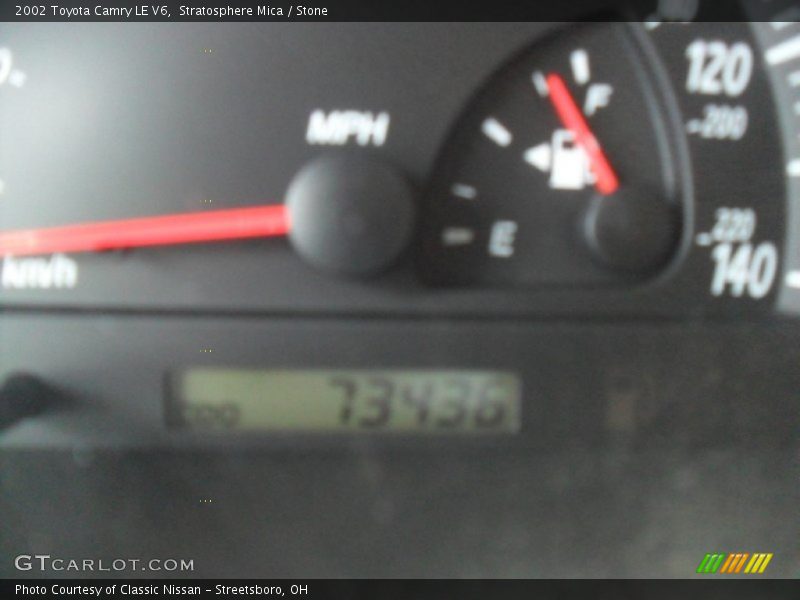 Stratosphere Mica / Stone 2002 Toyota Camry LE V6