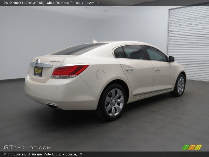 White Diamond Tricoat / Cashmere 2012 Buick LaCrosse FWD