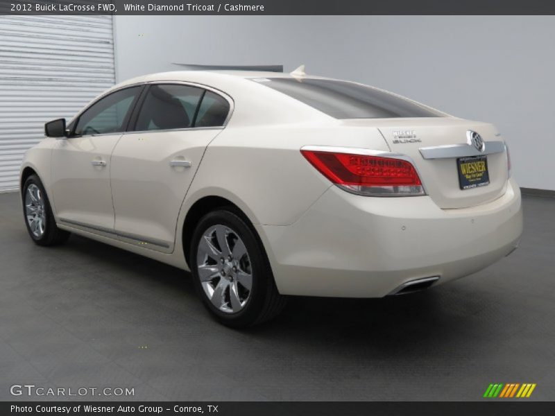 White Diamond Tricoat / Cashmere 2012 Buick LaCrosse FWD