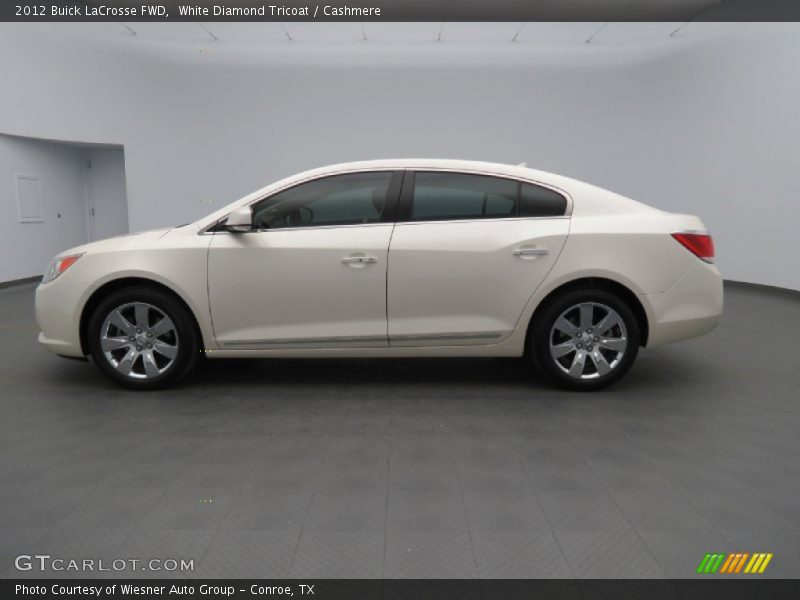 White Diamond Tricoat / Cashmere 2012 Buick LaCrosse FWD