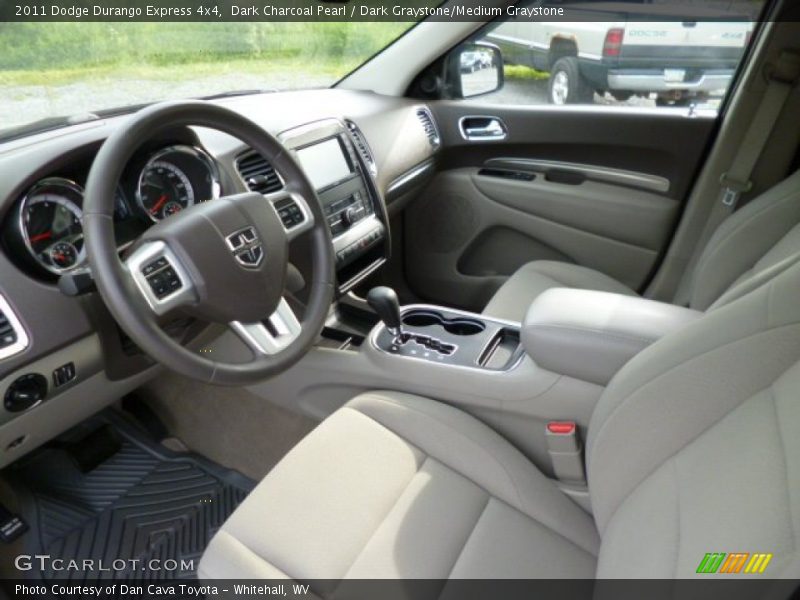 Dark Charcoal Pearl / Dark Graystone/Medium Graystone 2011 Dodge Durango Express 4x4