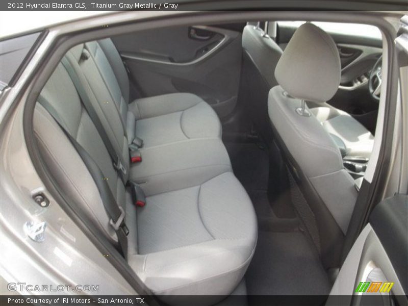 Titanium Gray Metallic / Gray 2012 Hyundai Elantra GLS