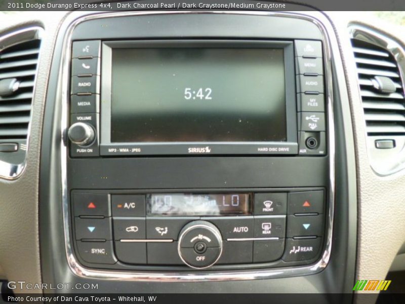 Dark Charcoal Pearl / Dark Graystone/Medium Graystone 2011 Dodge Durango Express 4x4