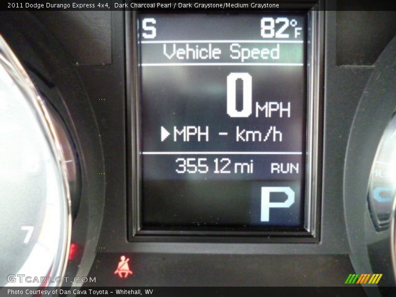 Dark Charcoal Pearl / Dark Graystone/Medium Graystone 2011 Dodge Durango Express 4x4