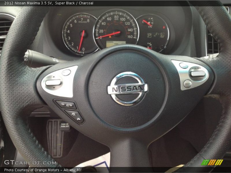 Super Black / Charcoal 2012 Nissan Maxima 3.5 SV