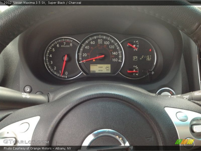Super Black / Charcoal 2012 Nissan Maxima 3.5 SV