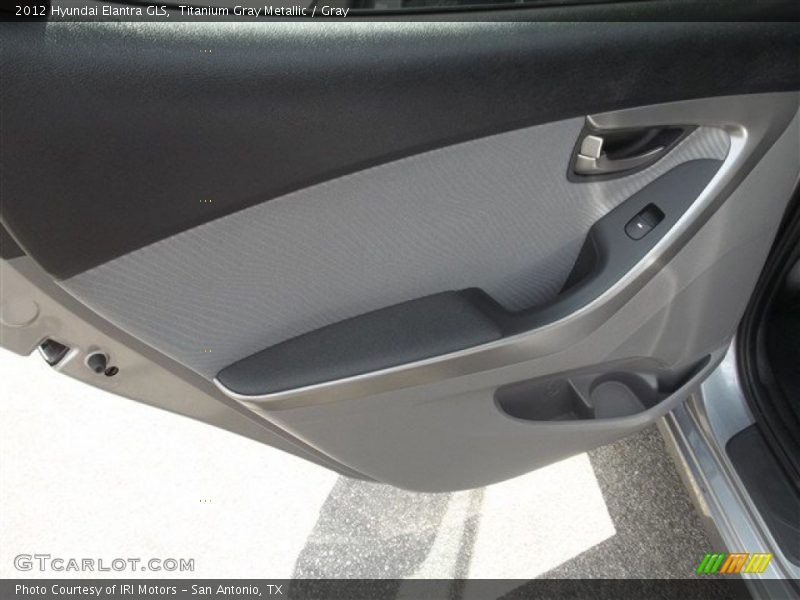 Titanium Gray Metallic / Gray 2012 Hyundai Elantra GLS