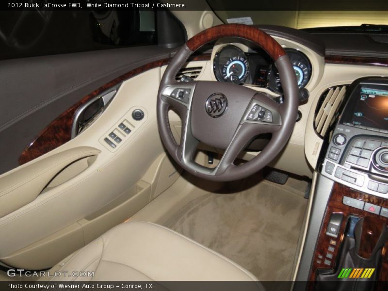 White Diamond Tricoat / Cashmere 2012 Buick LaCrosse FWD
