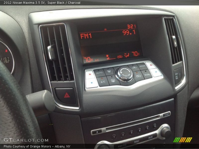 Super Black / Charcoal 2012 Nissan Maxima 3.5 SV