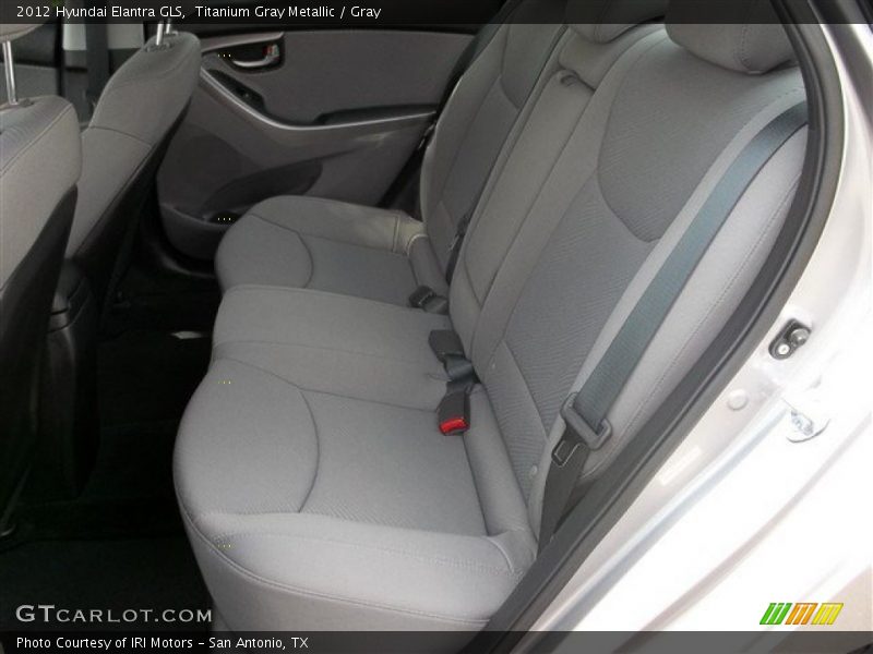 Titanium Gray Metallic / Gray 2012 Hyundai Elantra GLS