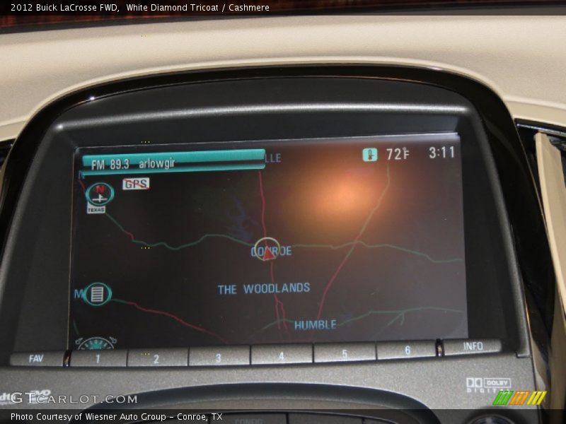White Diamond Tricoat / Cashmere 2012 Buick LaCrosse FWD