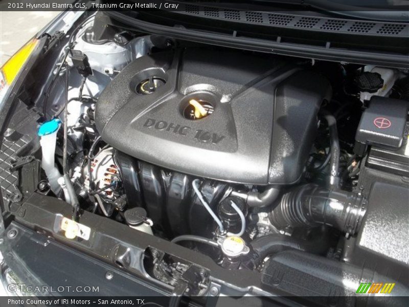 Titanium Gray Metallic / Gray 2012 Hyundai Elantra GLS