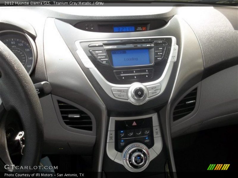 Titanium Gray Metallic / Gray 2012 Hyundai Elantra GLS