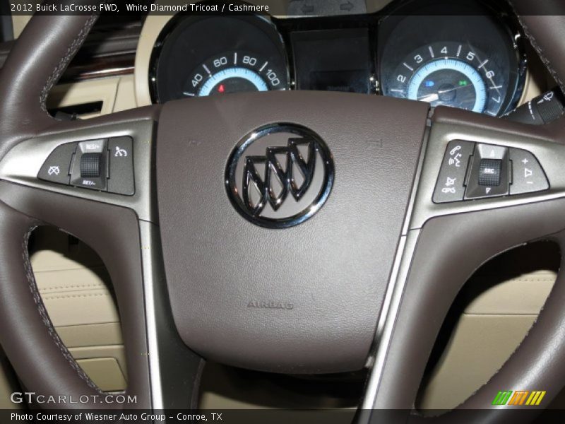 White Diamond Tricoat / Cashmere 2012 Buick LaCrosse FWD