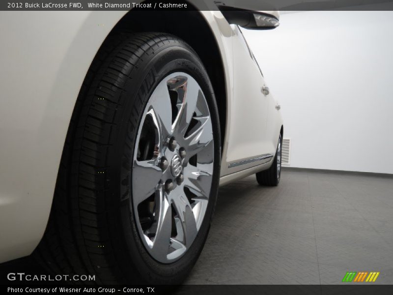 White Diamond Tricoat / Cashmere 2012 Buick LaCrosse FWD