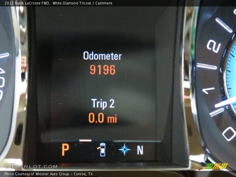 White Diamond Tricoat / Cashmere 2012 Buick LaCrosse FWD