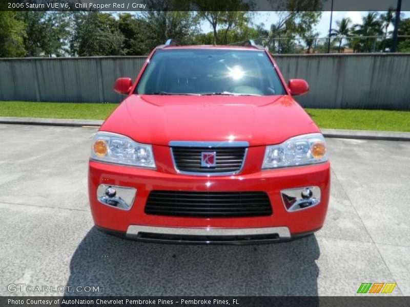 Chili Pepper Red / Gray 2006 Saturn VUE V6