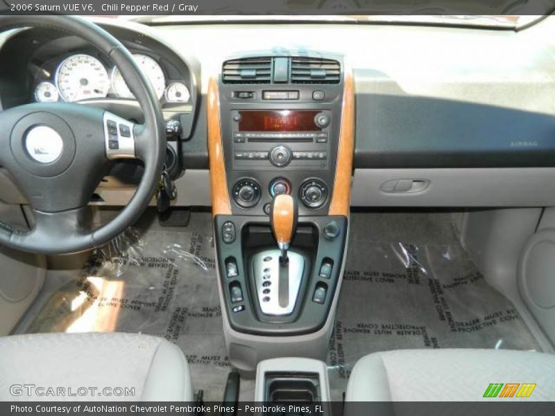 Dashboard of 2006 VUE V6