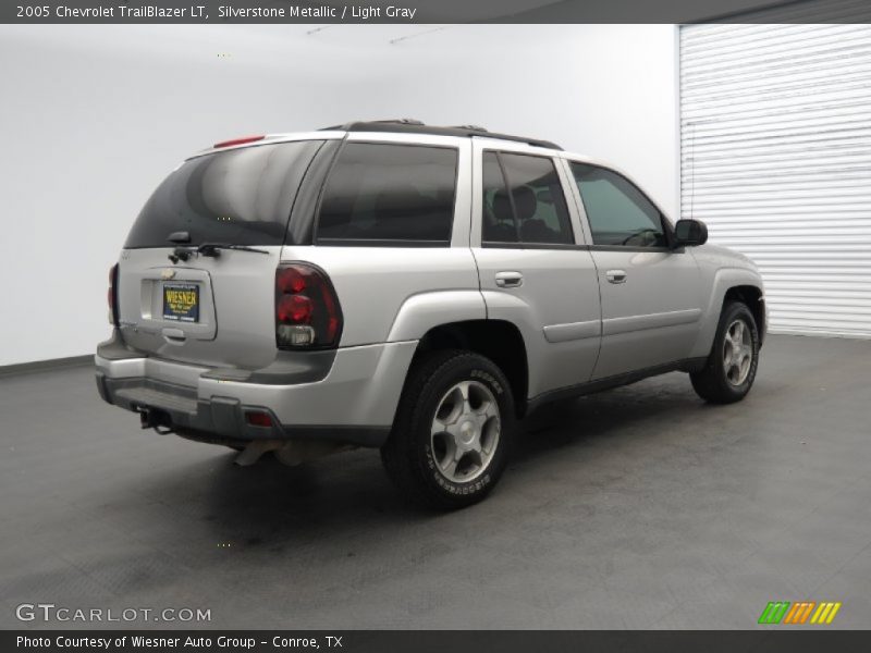 Silverstone Metallic / Light Gray 2005 Chevrolet TrailBlazer LT