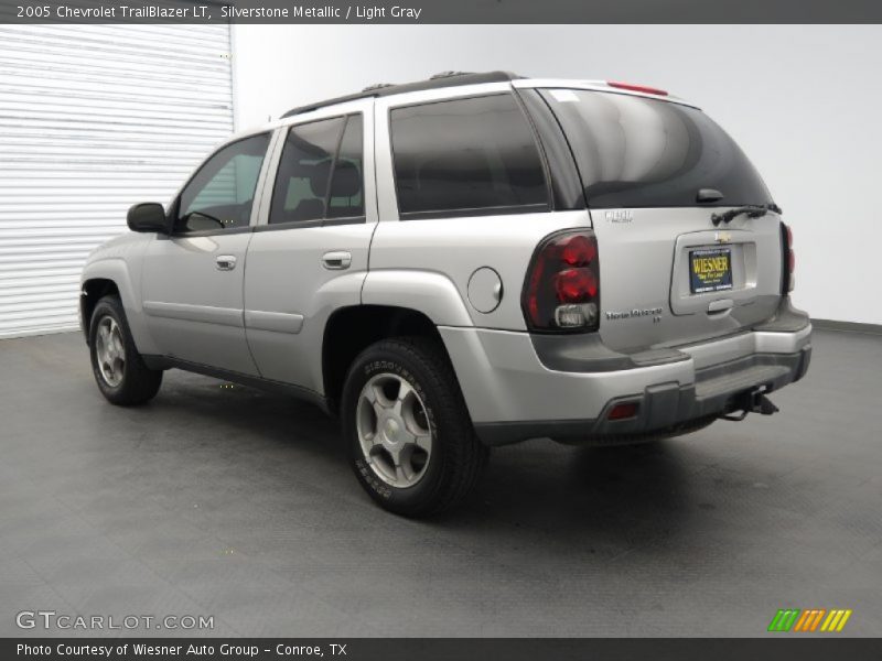 Silverstone Metallic / Light Gray 2005 Chevrolet TrailBlazer LT
