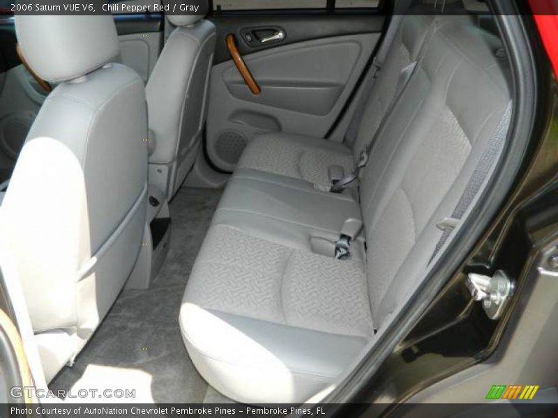 Rear Seat of 2006 VUE V6