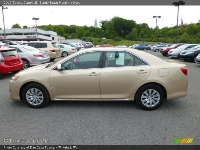  2012 Camry LE Sandy Beach Metallic