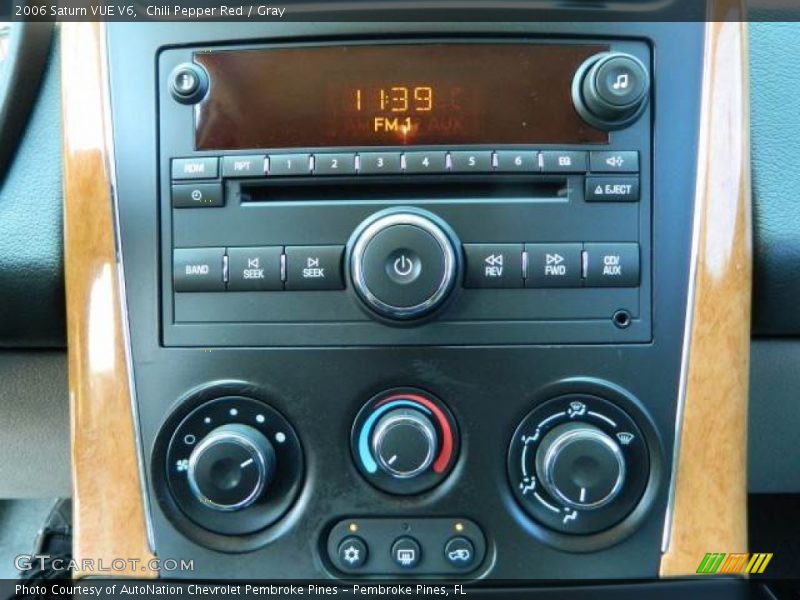 Controls of 2006 VUE V6