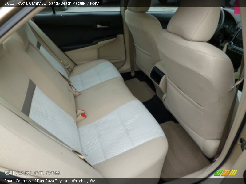 Sandy Beach Metallic / Ivory 2012 Toyota Camry LE