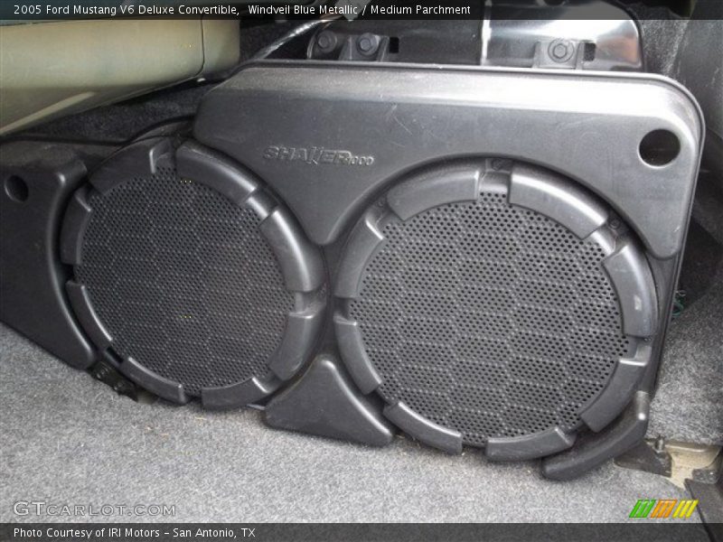 Audio System of 2005 Mustang V6 Deluxe Convertible