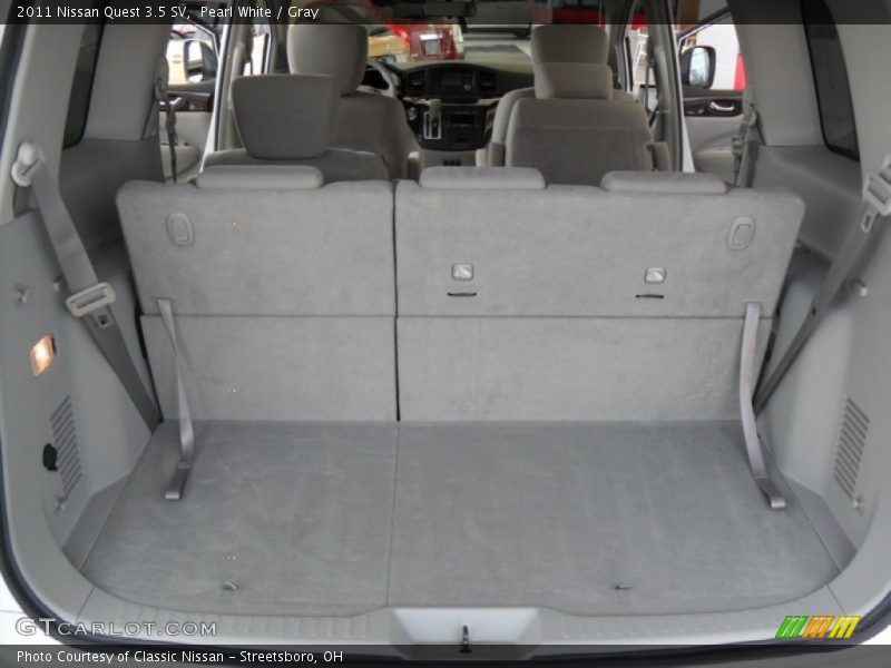 Pearl White / Gray 2011 Nissan Quest 3.5 SV
