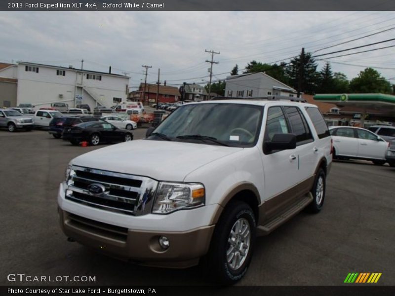 Oxford White / Camel 2013 Ford Expedition XLT 4x4