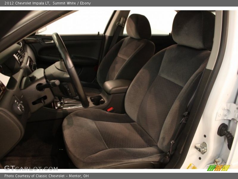 Summit White / Ebony 2012 Chevrolet Impala LT