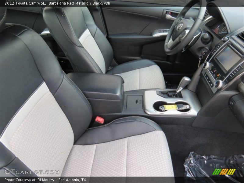 Barcelona Red Metallic / Black/Ash 2012 Toyota Camry SE