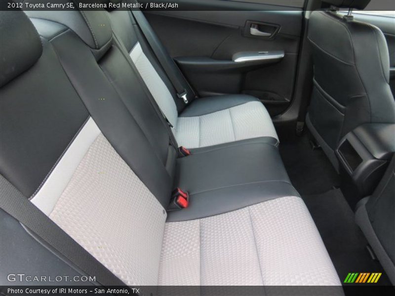 Barcelona Red Metallic / Black/Ash 2012 Toyota Camry SE