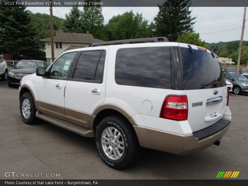 Oxford White / Camel 2013 Ford Expedition XLT 4x4