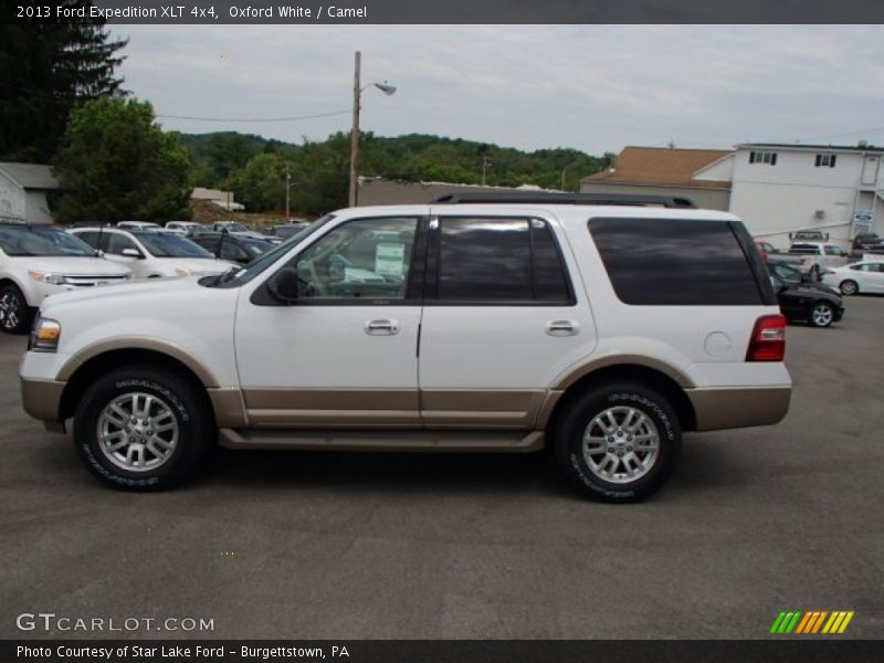 Oxford White / Camel 2013 Ford Expedition XLT 4x4