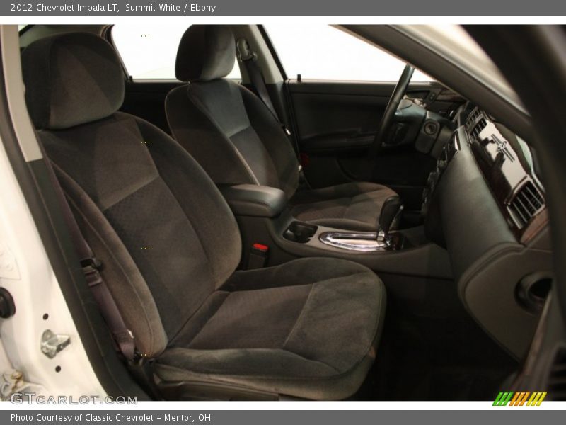 Summit White / Ebony 2012 Chevrolet Impala LT