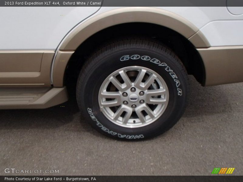 Oxford White / Camel 2013 Ford Expedition XLT 4x4