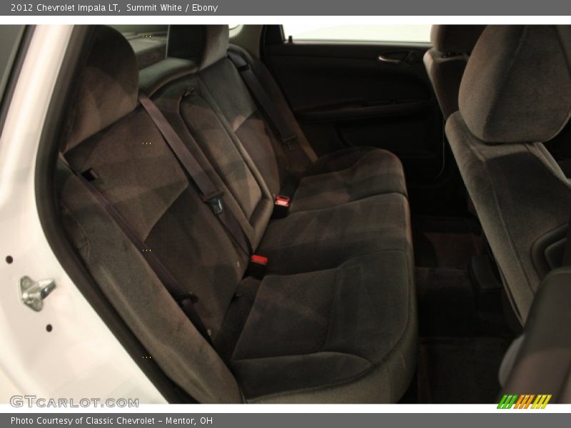 Summit White / Ebony 2012 Chevrolet Impala LT