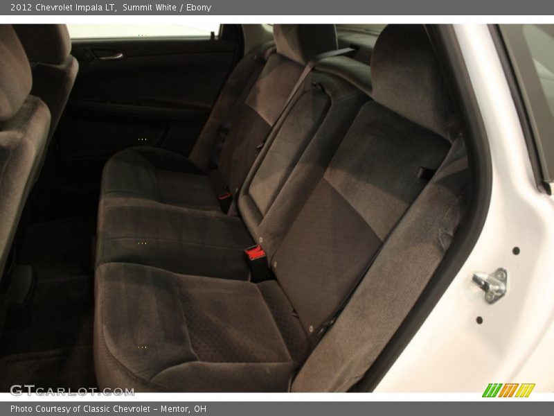 Summit White / Ebony 2012 Chevrolet Impala LT