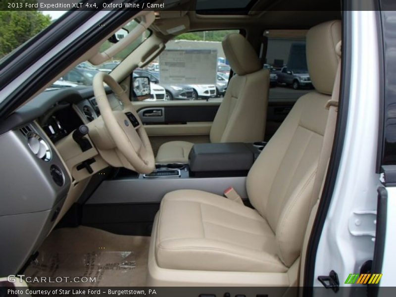 Oxford White / Camel 2013 Ford Expedition XLT 4x4