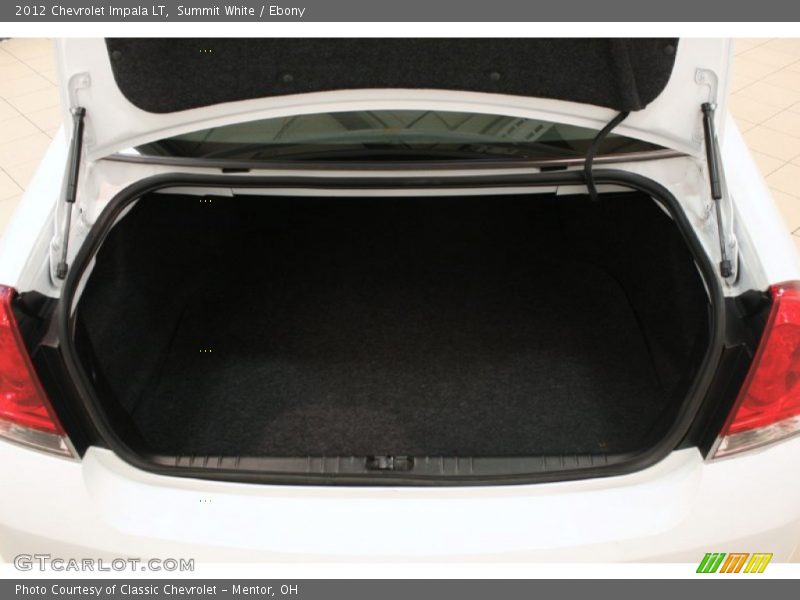 Summit White / Ebony 2012 Chevrolet Impala LT