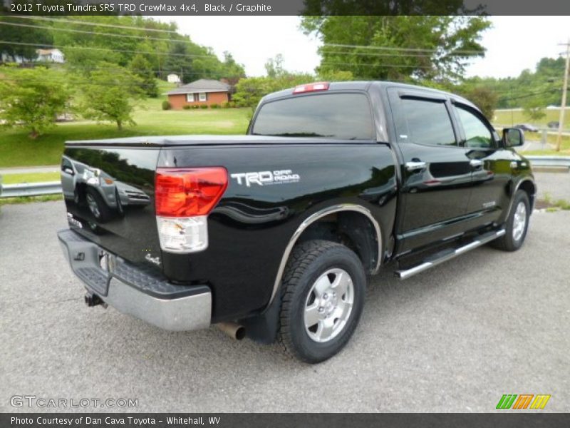 Black / Graphite 2012 Toyota Tundra SR5 TRD CrewMax 4x4